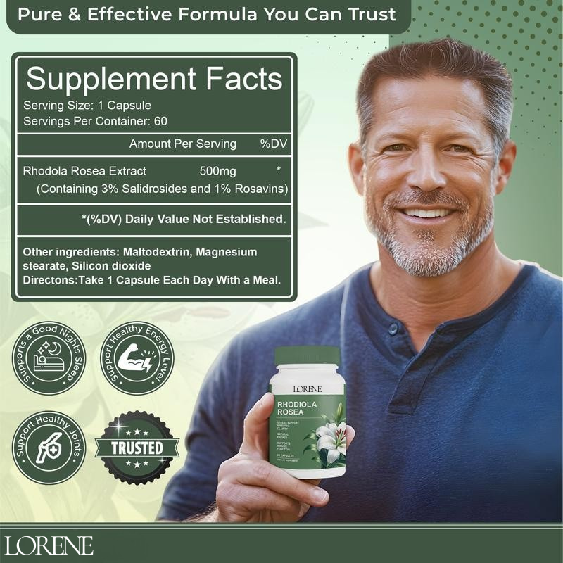 Lorene Rhodiola Rosea Capsules™