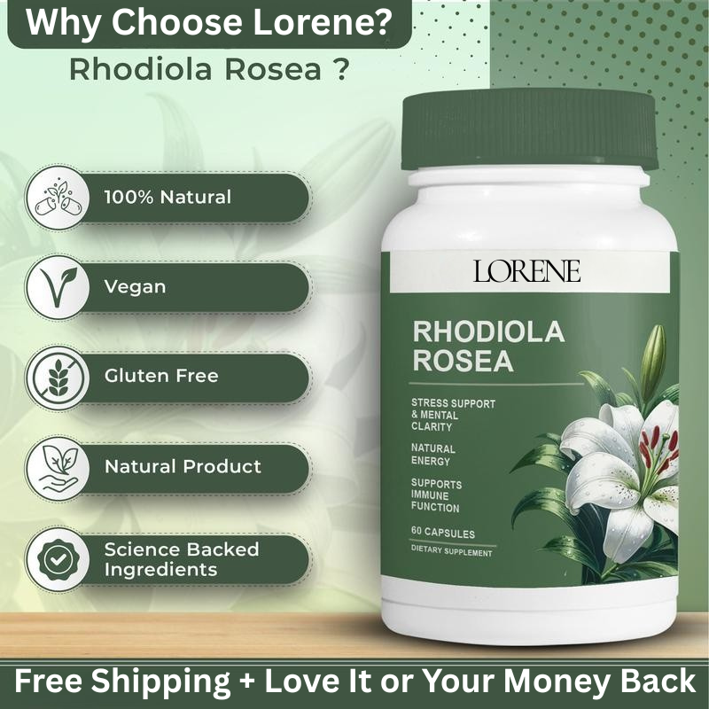Lorene Rhodiola Rosea Capsules™