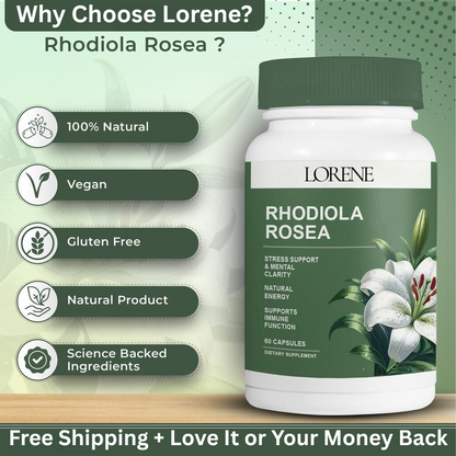 Lorene Rhodiola Rosea Capsules™